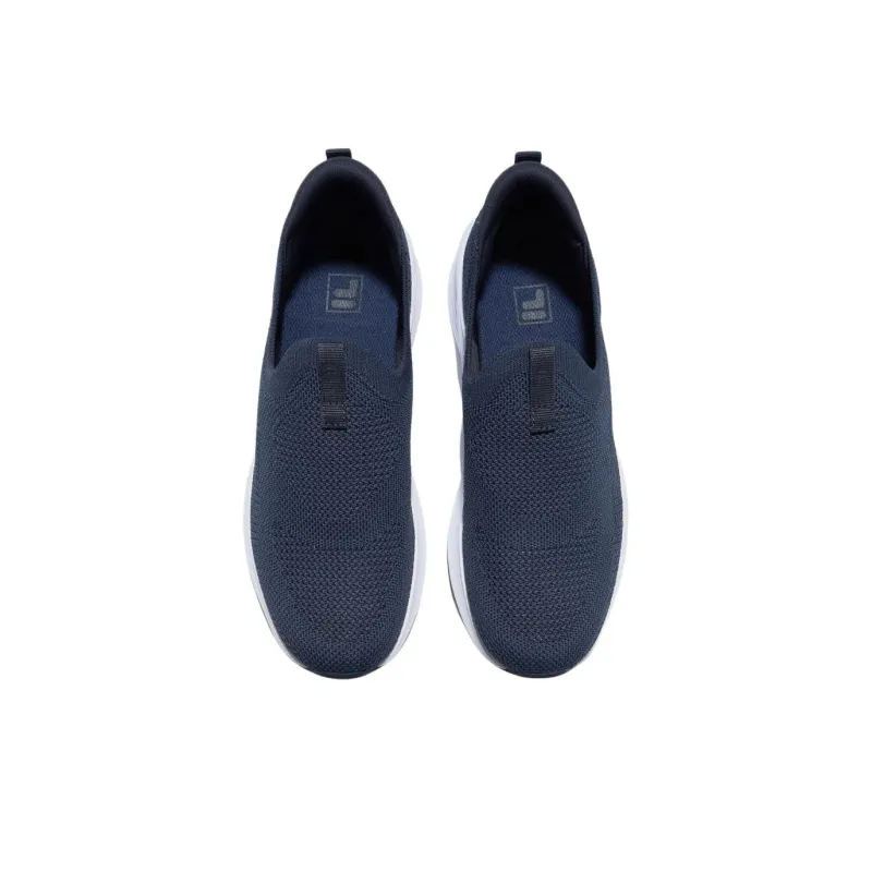 FILA Rgb Anti Slip Wear Resistant Low Top Running Shoes Unisex Dark Blue-4
