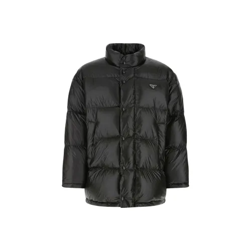 prada that triangle-logo parka coat