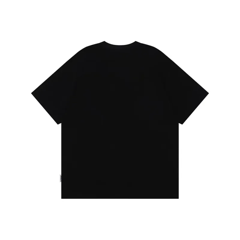 ABCMININ Drop Shoulder Sleeve T Shirt Unisex-1