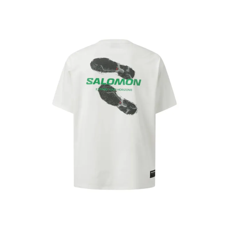 SALOMON T Shirts Unisex White-1