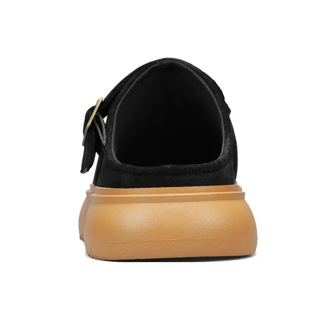 HUANAI Quiet, Odor Resistant, Abrasion Resistant Closed Toe Slippers Men's-6