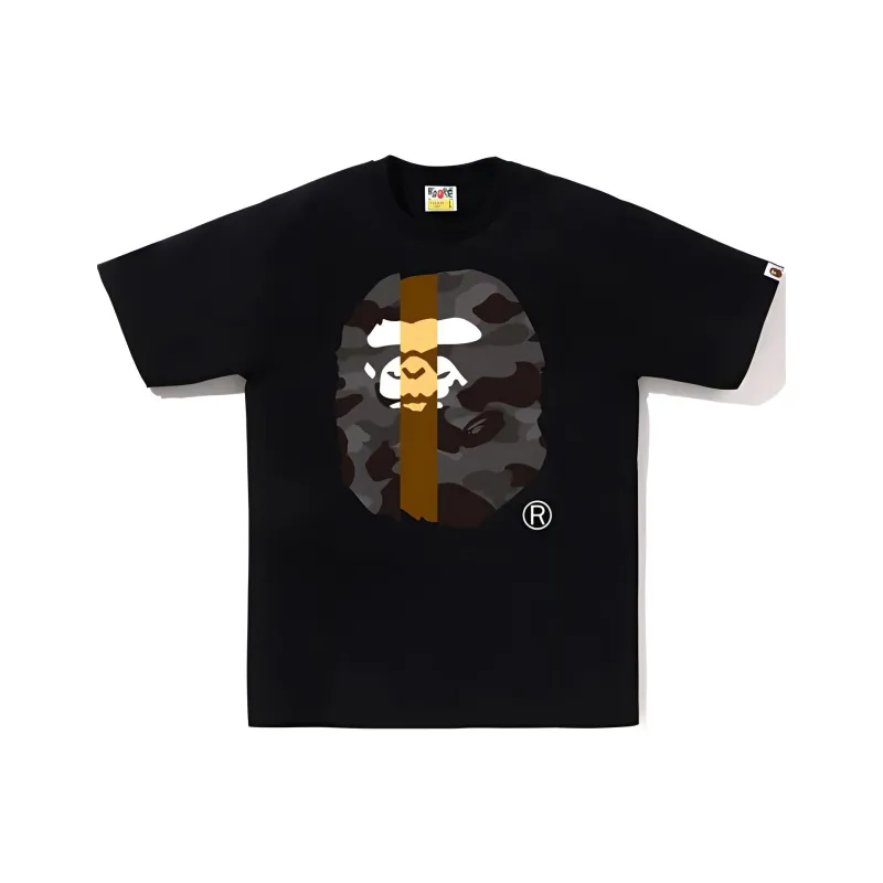 A BATHING APE Color Camo Transform Big Ape Head Tee-3