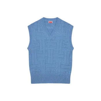 KENZO Embroidered Sleeveless Jumper