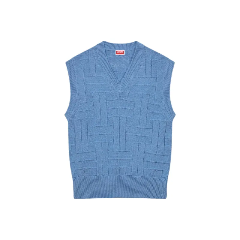 KENZO Embroidered Sleeveless Jumper-0