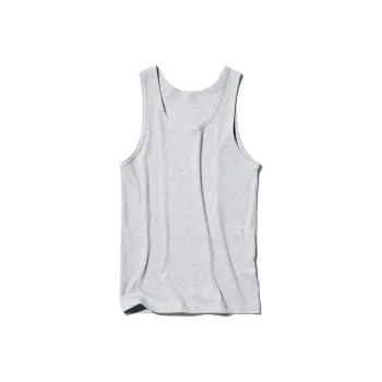 UNIQLO Tank Tops Unisex Gray