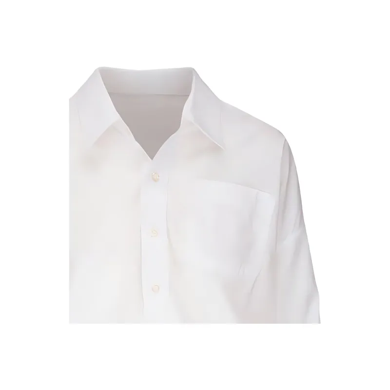 R13 Cropped Cotton Shirt-5