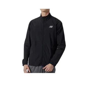 New Balance Jackets Men Black