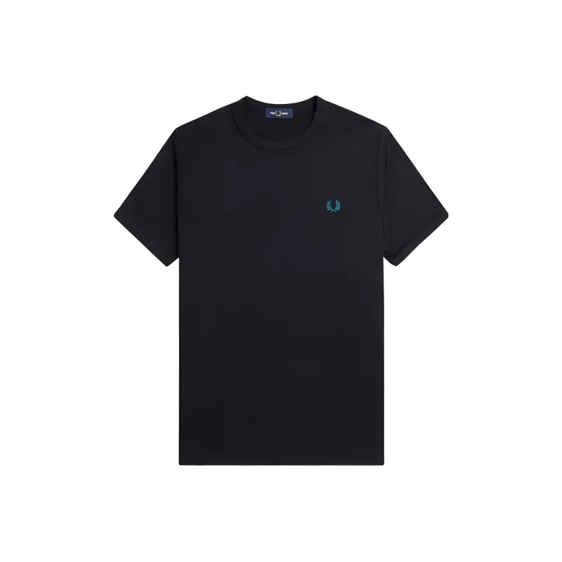 FRED PERRY T-Shirts Men Black-0