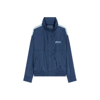 KENZO Logo Printed Long Sleeved Jacket