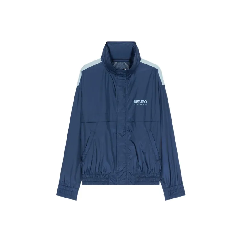 KENZO Logo Printed Long Sleeved Jacket-0