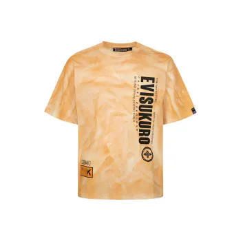 EVISU T Shirts Men Orange