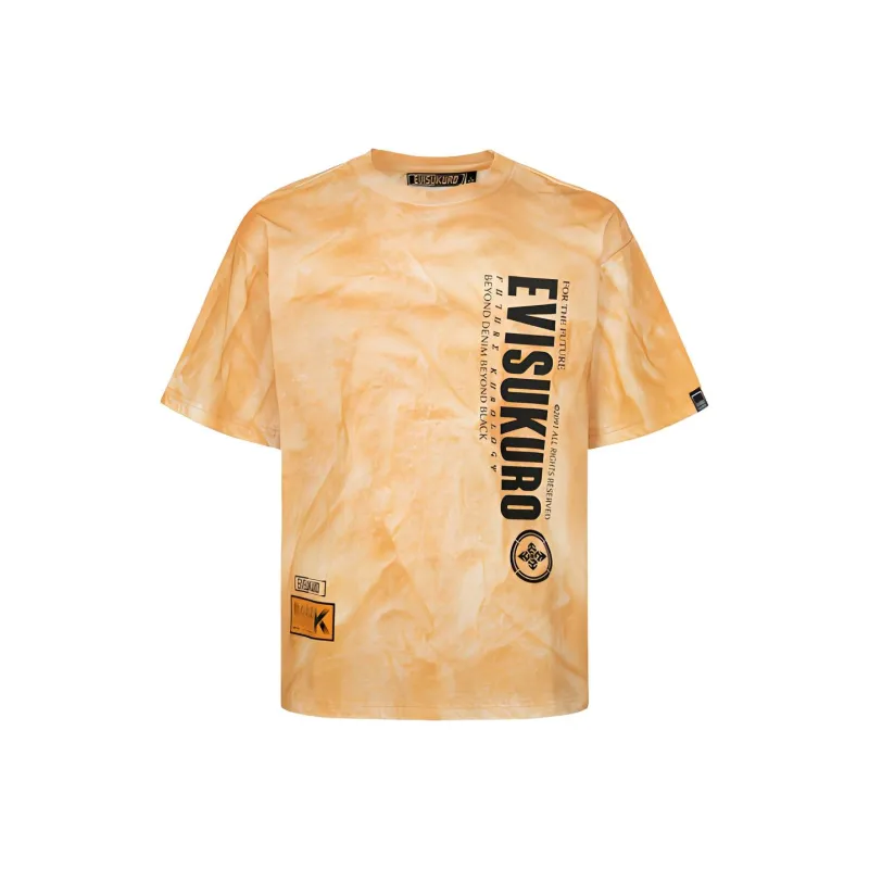 EVISU T Shirts Men Orange-0