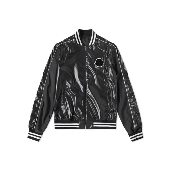 Moncler Contrast-trimmed Bomber Jacket