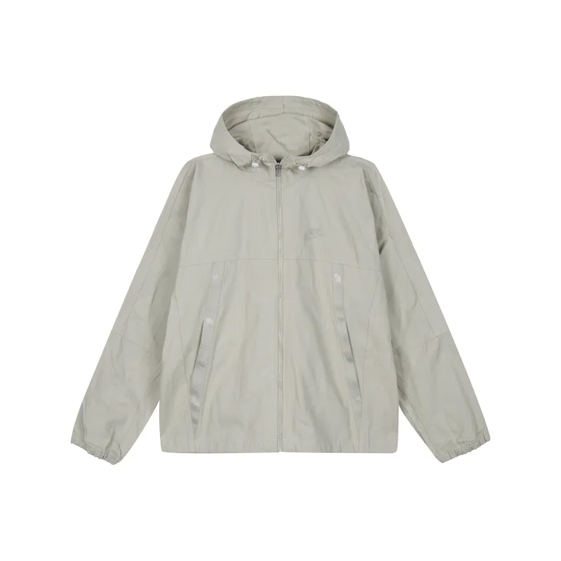 Nike Jackets Men Silver Gray-0