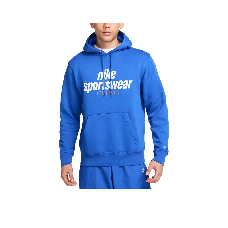 Nike Club Men's Fleece Pullover Hoodie-0
