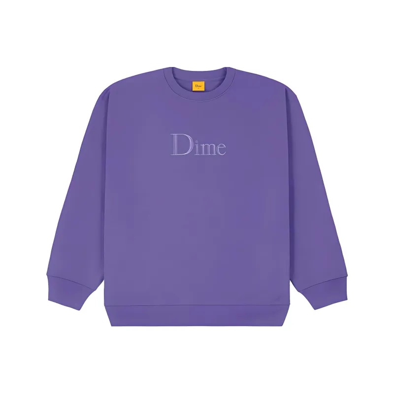 Dime Classic Embroidered Crewneck-13