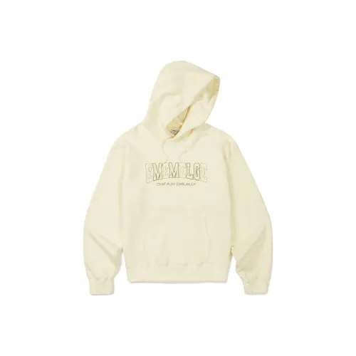 Mmlg SS25 Sweatshirt Unisex Soap White