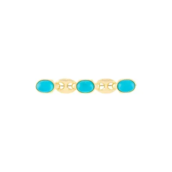 GUCCI Link And Lucite Brooch