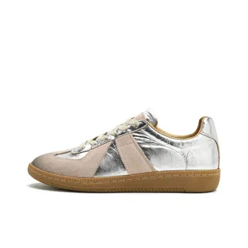 VCA Low Top Skateboard Shoes Women's Silver Pink