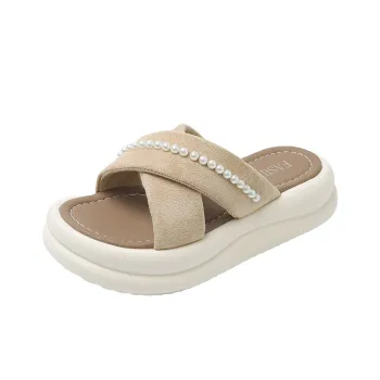Puppytown Odor Resistant Slip Resistant Slide Slippers Women's