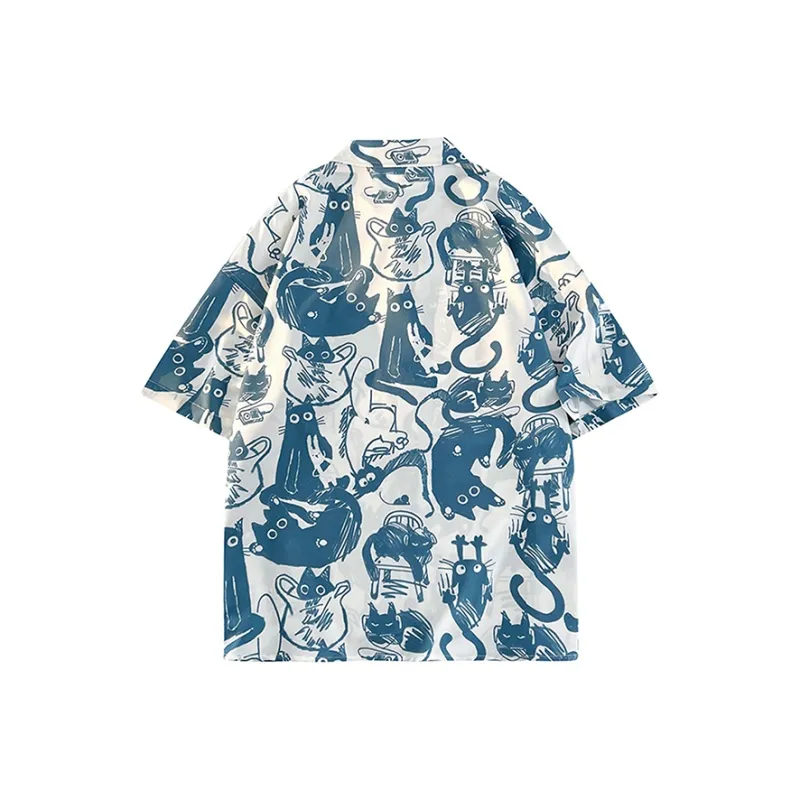 7 SEVFUN Shirt Unisex Light Blue Lily Flower-11