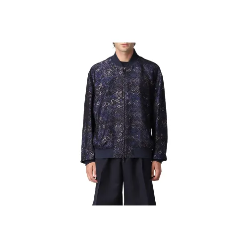 EMPORIO ARMANI Jackets Coats Men's Blue