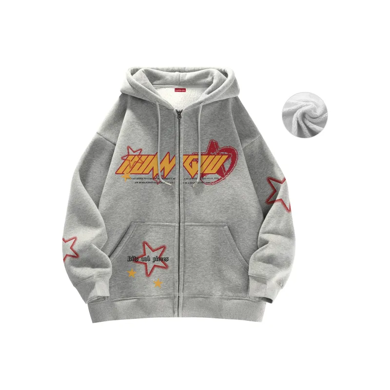 HUANQIU Sweatshirts Unisex-23
