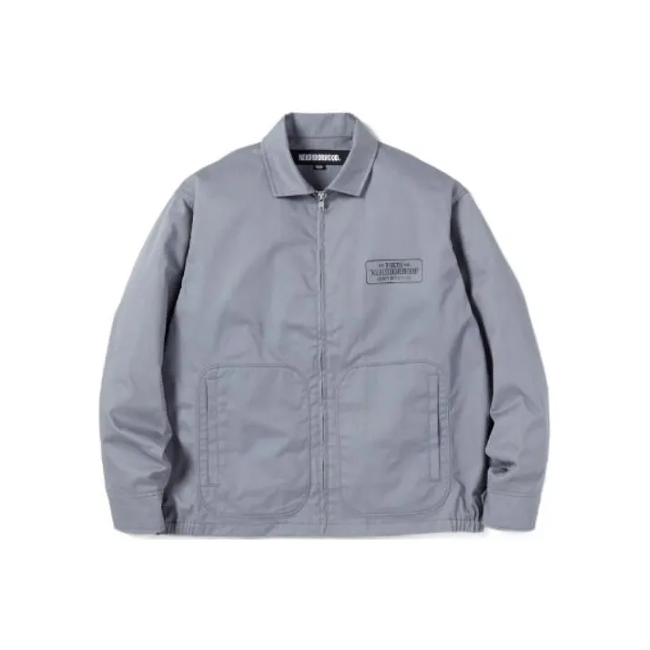 NEIGHBORHOOD Slogan-print Utility Jacket-6
