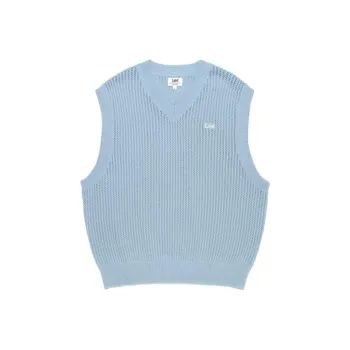 Lee Tank Tops Men Sky Blue