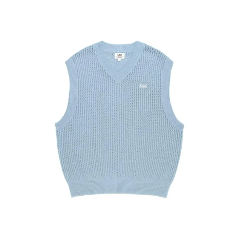 Lee Tank Tops Men Sky Blue-0