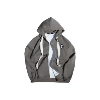 GXXX Hooded Cardigan Sweatshirts Unisex