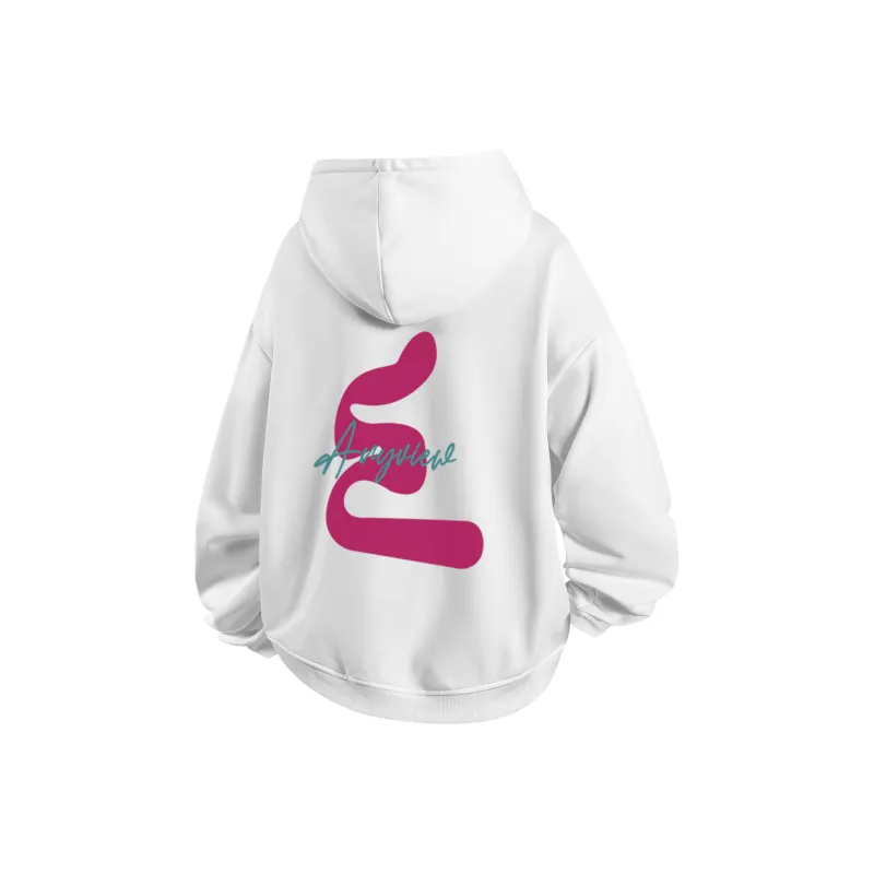 Anyveiw Sweatshirt Unisex White-1