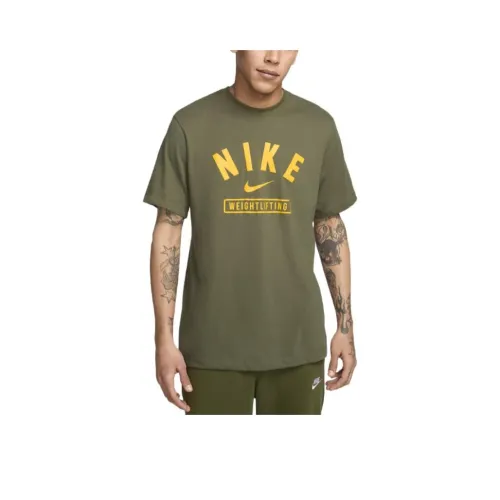 Nike T-Shirt Men's Medium Olive