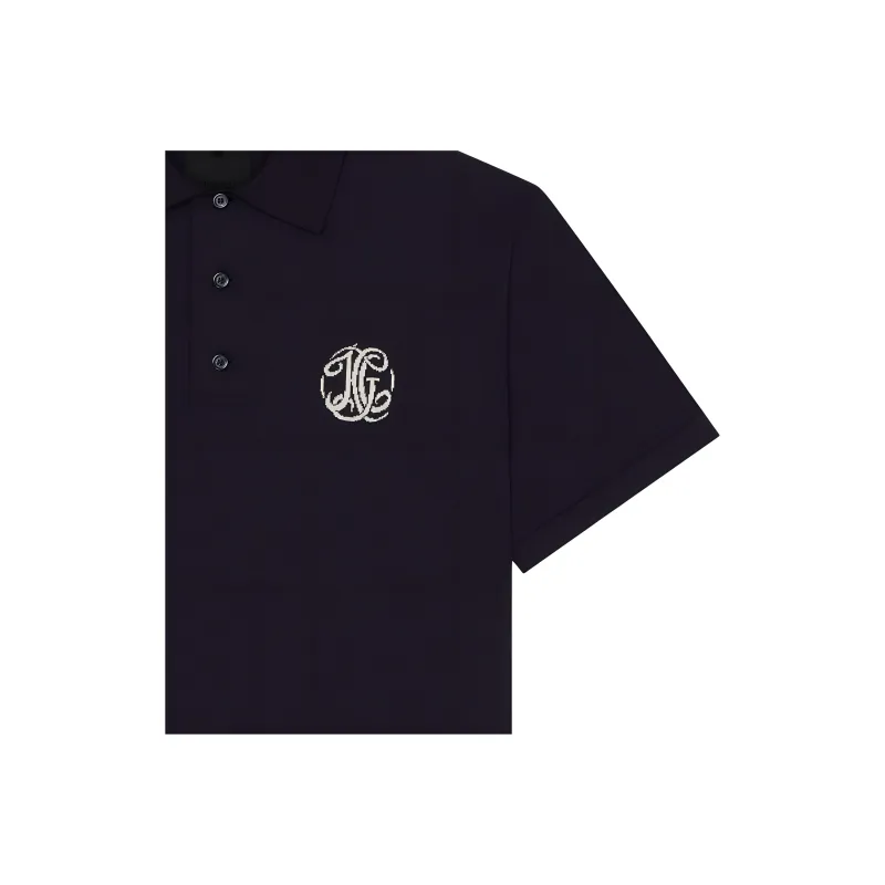 Givenchy Logo jacquard Polo Shirt-4