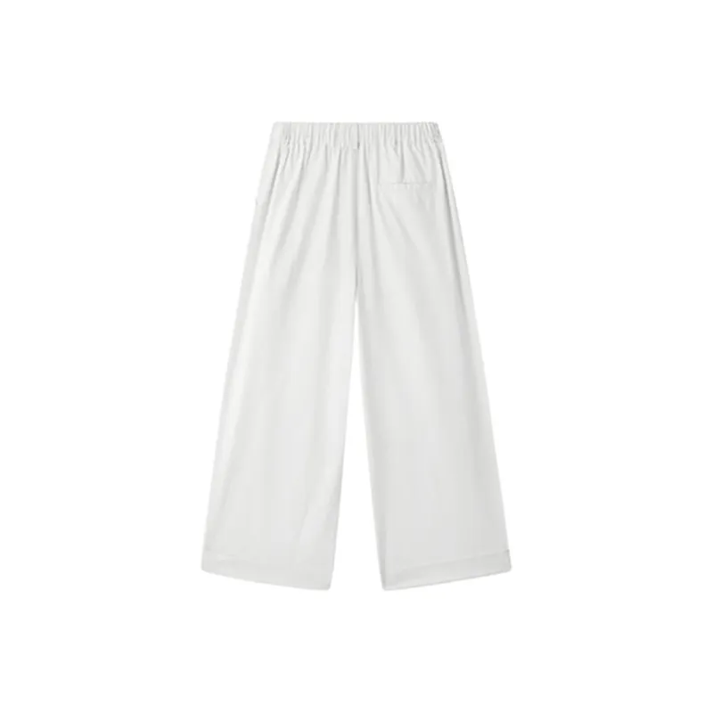 LUYOUYE Casual Pants Women's Gypsum White-1