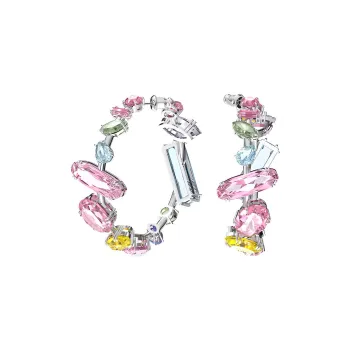 Swarovski Gema Crystal embellished Hoop Earrings