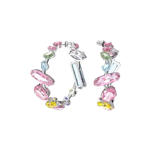Swarovski Gema Crystal embellished Hoop Earrings
