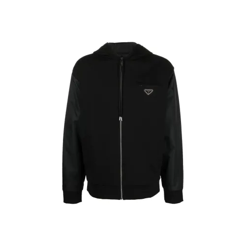 PRADA FW22 Jackets Coats Men's Black