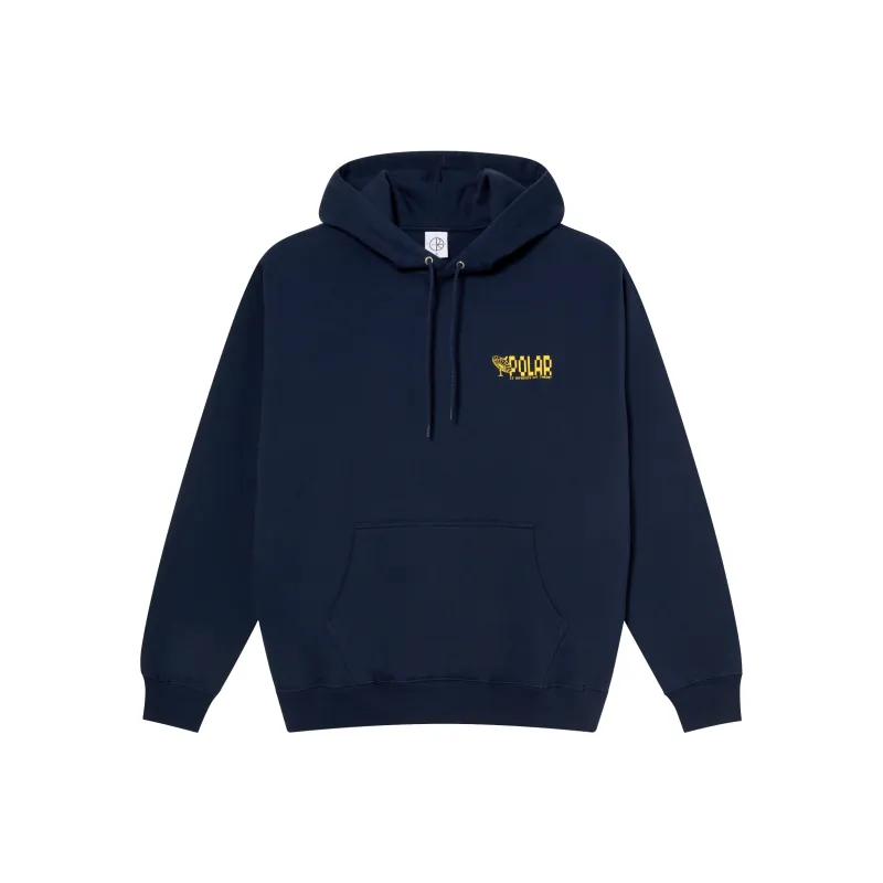 POLAR SKATE CO Anyone Out There Dave Hoodie Sweatshirt Unisex Dark Blue-0