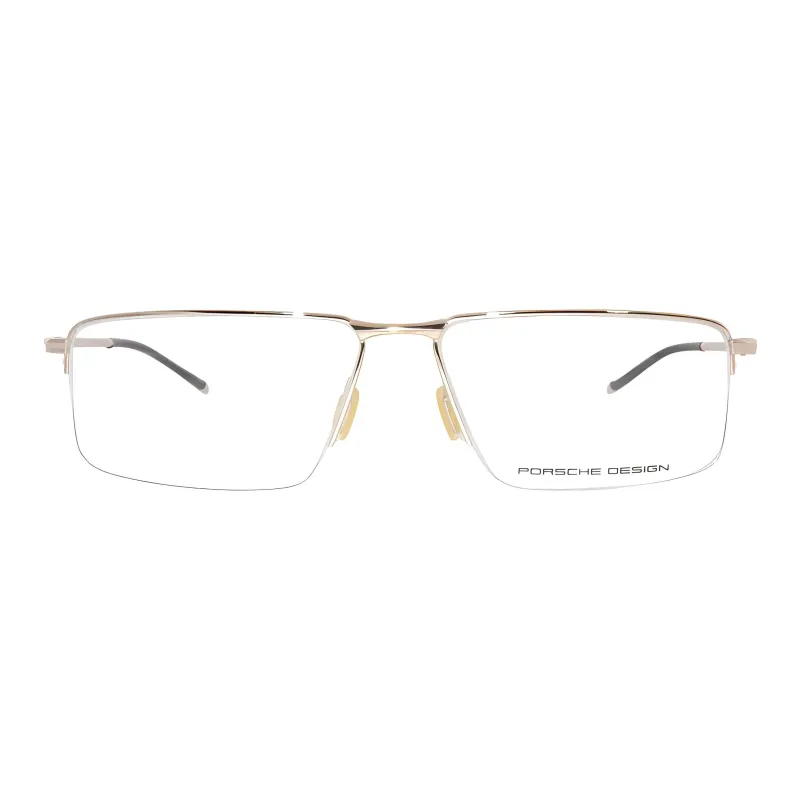 PORSCHE DESIGN Pure Titanium Square Eyeglass Frames Men's-1