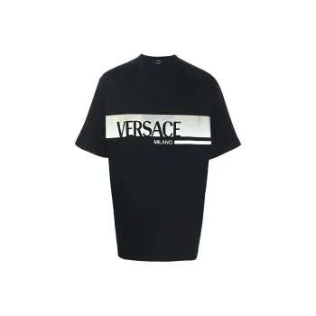 VERSACE T Shirts Men Black