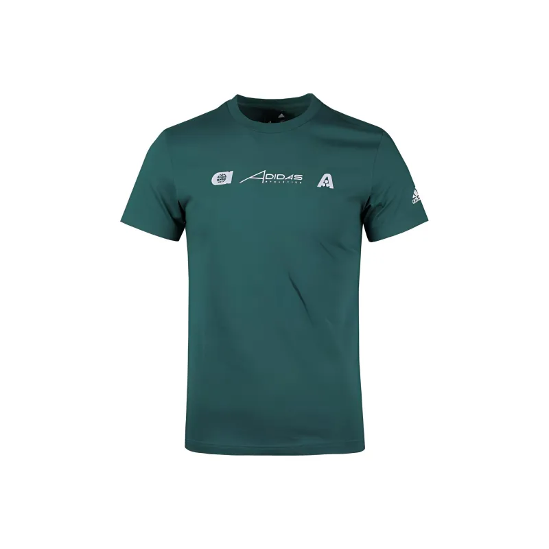 Adidas M GFX T ILLU 2 T Shirt Men's Green-0