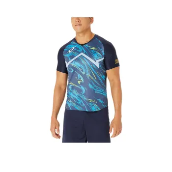Asics T-Shirts Unisex Midnight