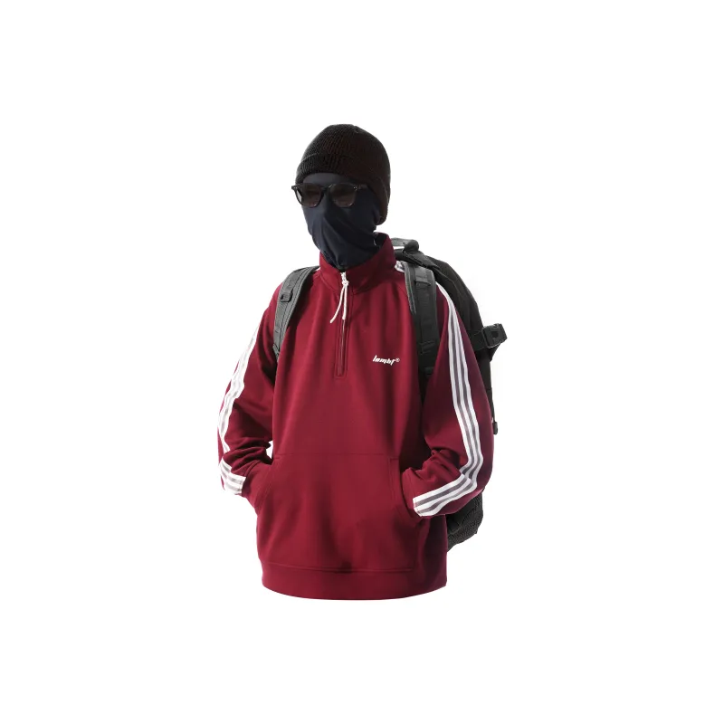 LOMBT Sweatshirt With Fall Zip Closure Unisex-8