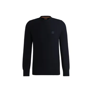 HUGO BOSS FW24 Knitwear Men's Navy Blue