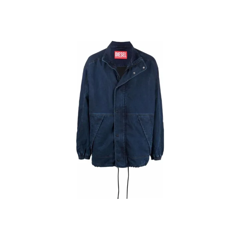 DIESEL FW22 Jackets Coats Men's Blue-0