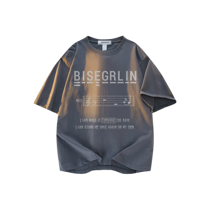 BISEGRLIN Short Sleeved T Shirts Unisex-17