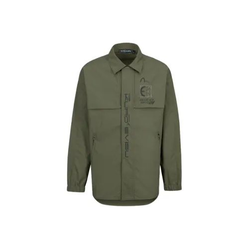 EVISU Jackets Men Dark Army Green