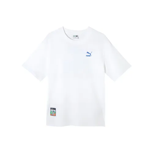 PUMA Classics PC Graphic T Shirts Men White