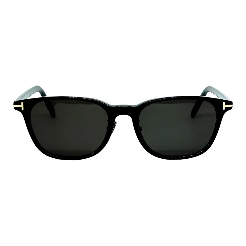 TOM FORD Oval Sunglasses Unisex Black-1